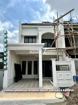 Rumah baru american modern di borobudur Lowokwaru Malang