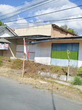 Dijual cepat tanah beserta gudang di kabar banyuwangi