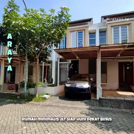 Rumah Minimalis Modern 2 lt dekat Binus Araya Malang