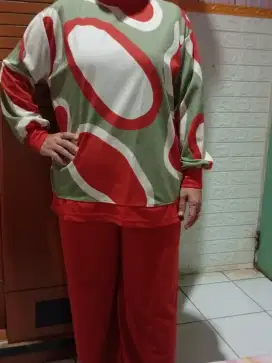 Setelan celana panjang all size