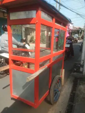 Jual gerobak buat usaha gorengan