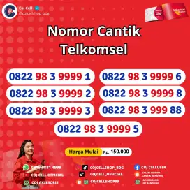 Nomor cantik Telkomsel