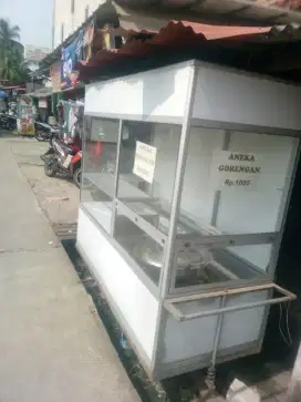 Gerobak Almunium