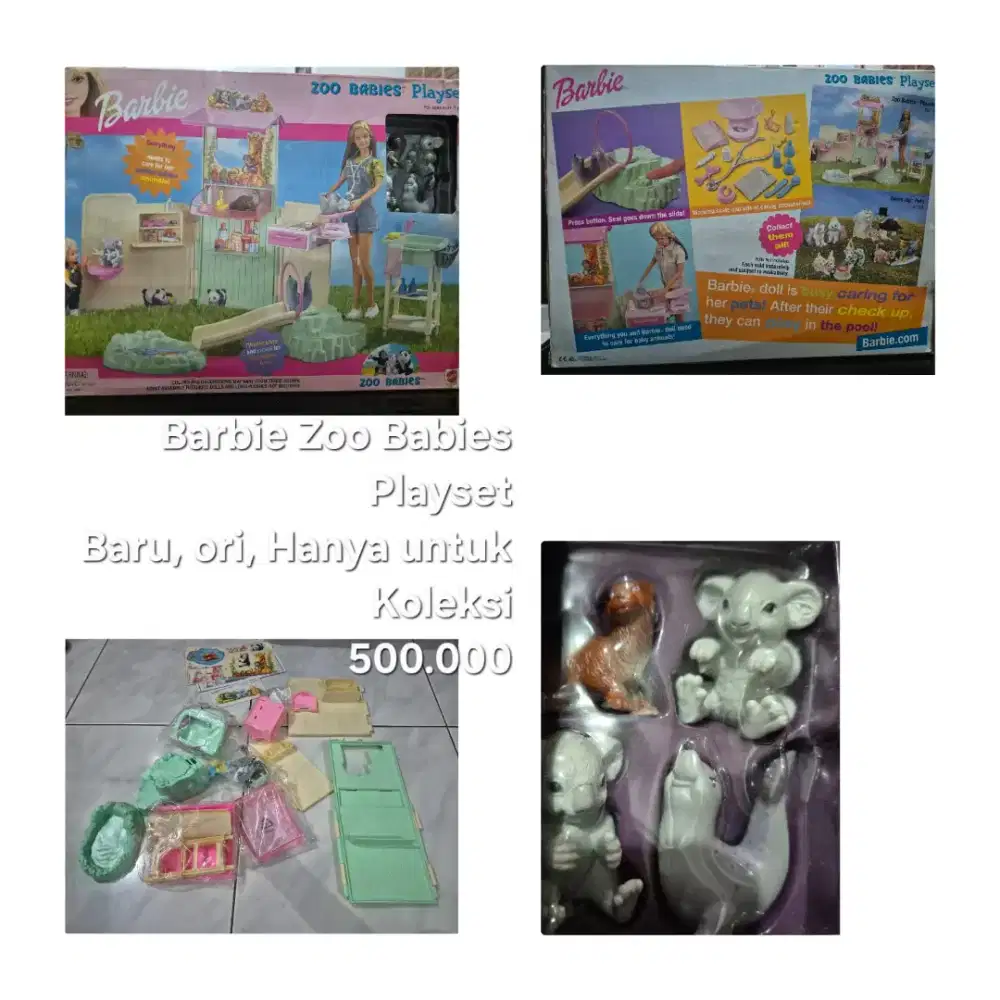 BARBIE ZOO Babies Playset, Original