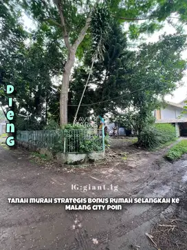 Tanah Strategis dekat Mall Malang City Point Dieng