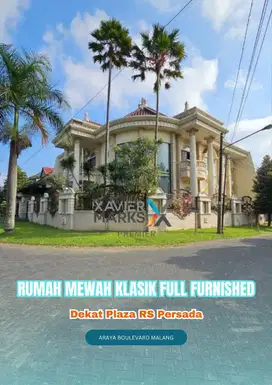 Rumah mewah Klasik Modern di Araya Malang