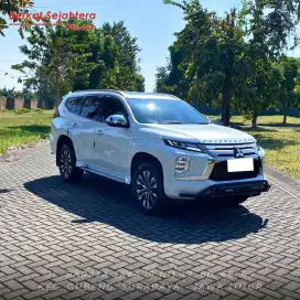 Low km 40rb pajero sport dakar 2.4 putih 2022 full ori surabaya