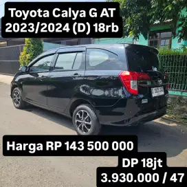 Antik KM 18rb.. Toyota Calya G AT 2023/2024 (D)