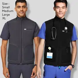 FIGS On Shift Fleece Vest