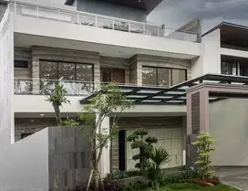 3 Lantai Rumah Citaraland Utama Golf View Modern Minimalis