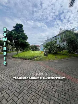 Tanah kavling Hook di jalan kembar Nieuw Indie Araya Malang