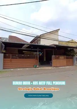Rumah kos Aktif dekat Brawijaya di Papa papa Suhat Lowokwaru
