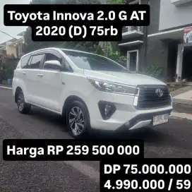 Antik KM 70rban.. Toyota Innova 2.0 G AT 2020 (D)