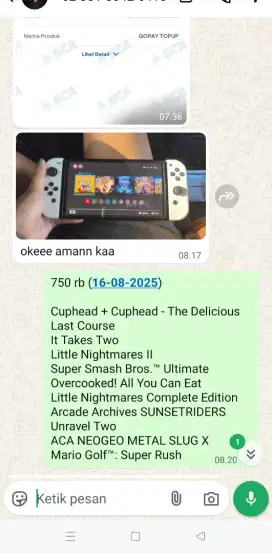 Games Nintendo Switch OLED V2 V1 Lite Primary