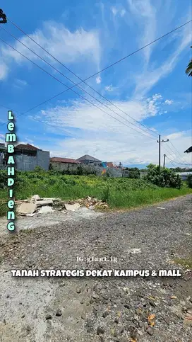 Tanah siap bangun dekat kampus & mall di Lembah Dieng Malang