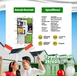 RUMAH SUBSIDI RASA PREMIUM ANTI BANJIR