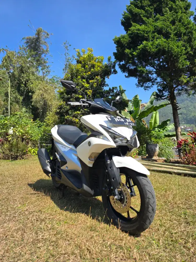 Yamaha Aerox S ABS 2017 Putih KM Rendah