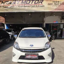Agya S TRD Sportivo 1.0 Automatic Putih Tahun 2017 Baru Murah Ayla