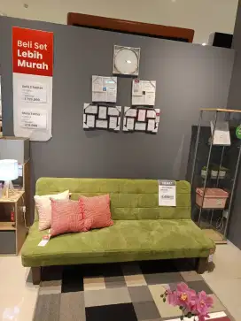 Sofa Bed bludru halus