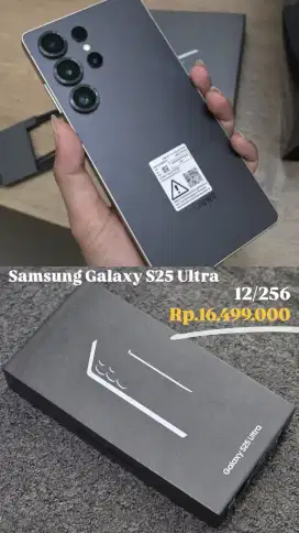SAMSUNG S25 ULTRA 12/256 HARGA SPESIAL KEMERDEKAAN