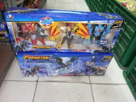 Mainan anak robot predator isi 3