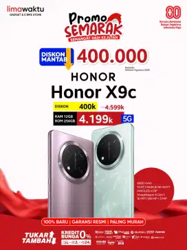Honor X9c turun harga !!!