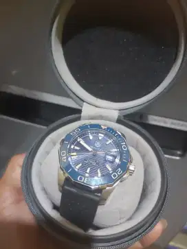 Tag Heuer Aquaracer. Automatic. Kaca Safir. Rantai Dan Box