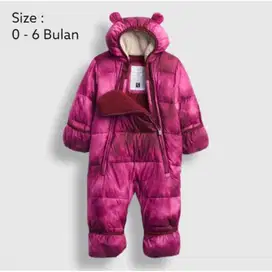 Gap Baby 100% Recycled Polyester ColdControl Max Puffer - Happy Pink