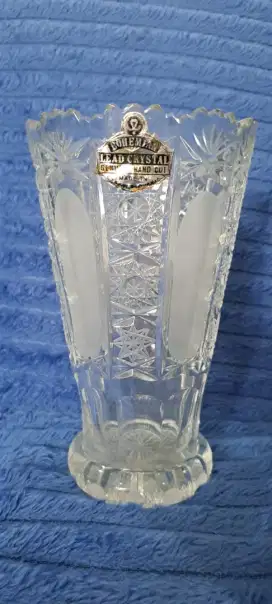 Vase Cristal Bohemian