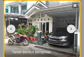 DILELANG Rumah Bagus siap huni SHM cantik di Komplek Griya Caraka