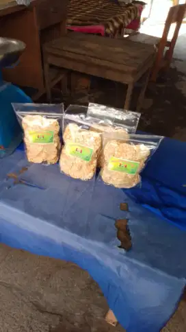 Camilan krepek tempe