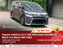 [GARANSI 1TH] Toyota Vellfire 2.5 G TSS Pilot Seat Facelift 2022/2023