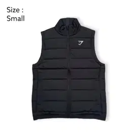 Gym-Shark Vest Cowok Crest Puffer