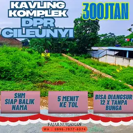 390 JT KAVLING STRATEGIS DI KOMPLEK DPR CILEUNYI