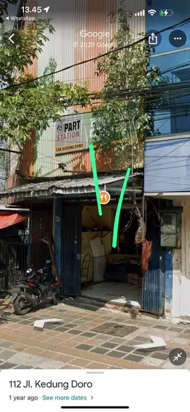 Raya kedungdoro 2lt cck untuk usaha