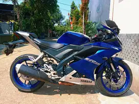58@: DP:3,750RB B DEPOK YAMAHA R15V3 BIRU