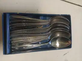 Sendok stanles kecil kopi, tea & kue