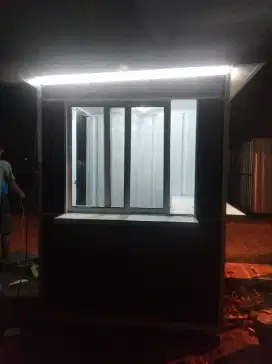 Rombong gerobak booth kontainer container