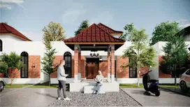 RUMAH SIAP BANGUN DI UTARA PRAMBANAN MULAI 395Jt + KOLAM RENANG