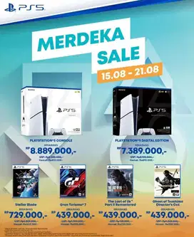 MERDEKAA SALE!! PS 5 DIGITAL