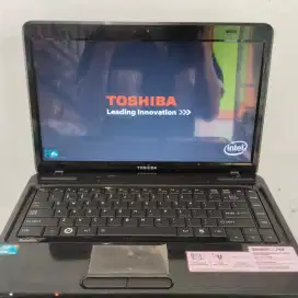 JUAL LAPTOP TOSHIBA L740 CORE i3-M380 RAM4GB HDD500GB WIN10PRO