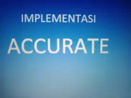 Implementasi Software akuntansi  Accurate