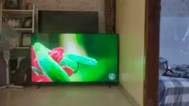 Smart tv Samsung CU7000 65 minus satu garis