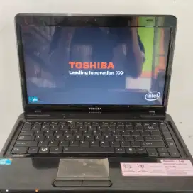 JUAL LAPTOP TOSHIBA L740 CORE i3-M380 RAM4GB HDD500GB WIN10PRO
