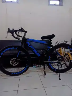Roadbike platinum eksodus 26' part ORI normal siap pake