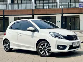 BRIO RS 1.2 A/T 2018 PUTIH PAJAK PANJANG DAN BERKUALITAS PRIMA