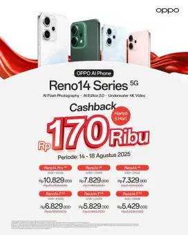 Oppo Reno 14F 5G 8/256GB