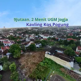 Tanah Dekat UGM, 550m², 9jt-an/m², Cocok Kos