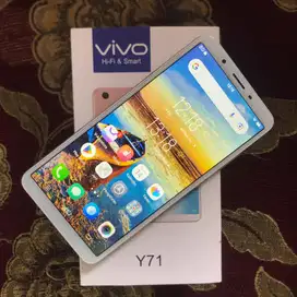 Vivo Y71 Gold Normal Tinggal Pakai aja