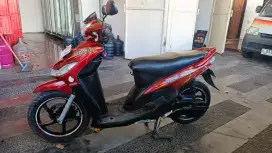 mio sporty 2008 siap pakai double jreng plat hidup